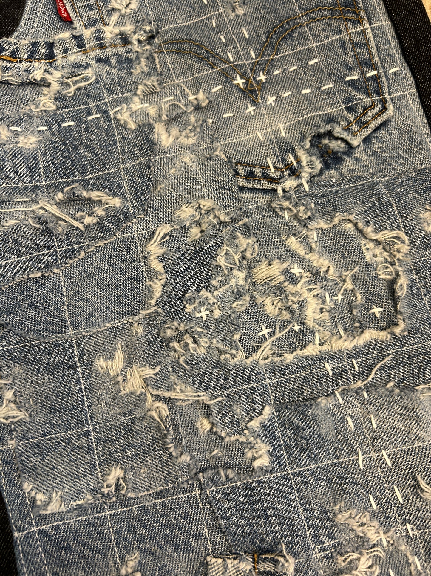 1 Of 1 Boro Double Knee Jeans