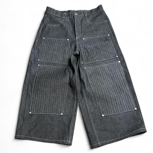 Pinstripe Double Knees